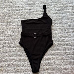 Black One Piece Swimsuit